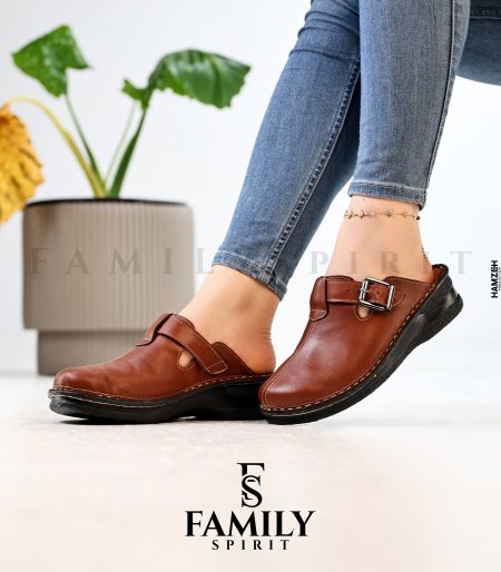 حذاء نسائي طبي من الجلد الطبيعي الاصلي